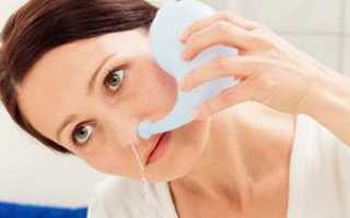 Как промывать нос солевым раствором правильно в домашних условиях