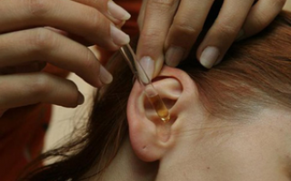 Применение борной кислоты для ушей