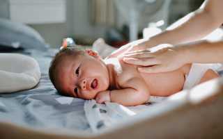 Развивающий массаж для недоношенных детей