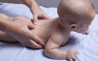 Массаж при гипертонусе новорожденных