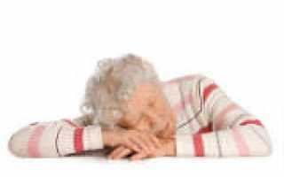 Снотворные для пожилых людей