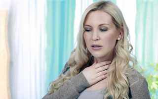 Причины боли в горле